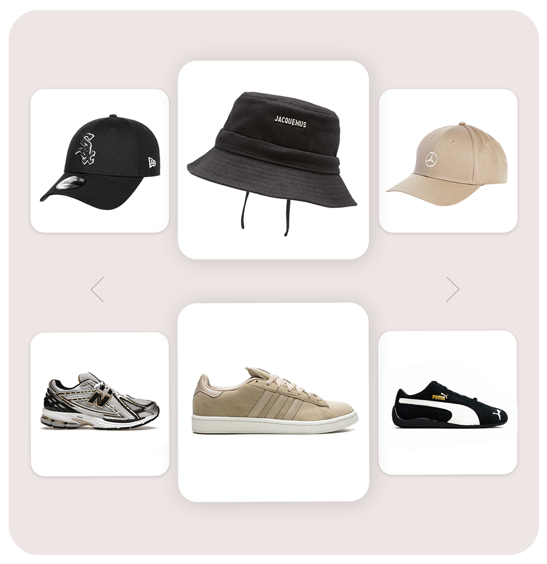 El match perfecto para San Valentín: Sneakers + Gorras