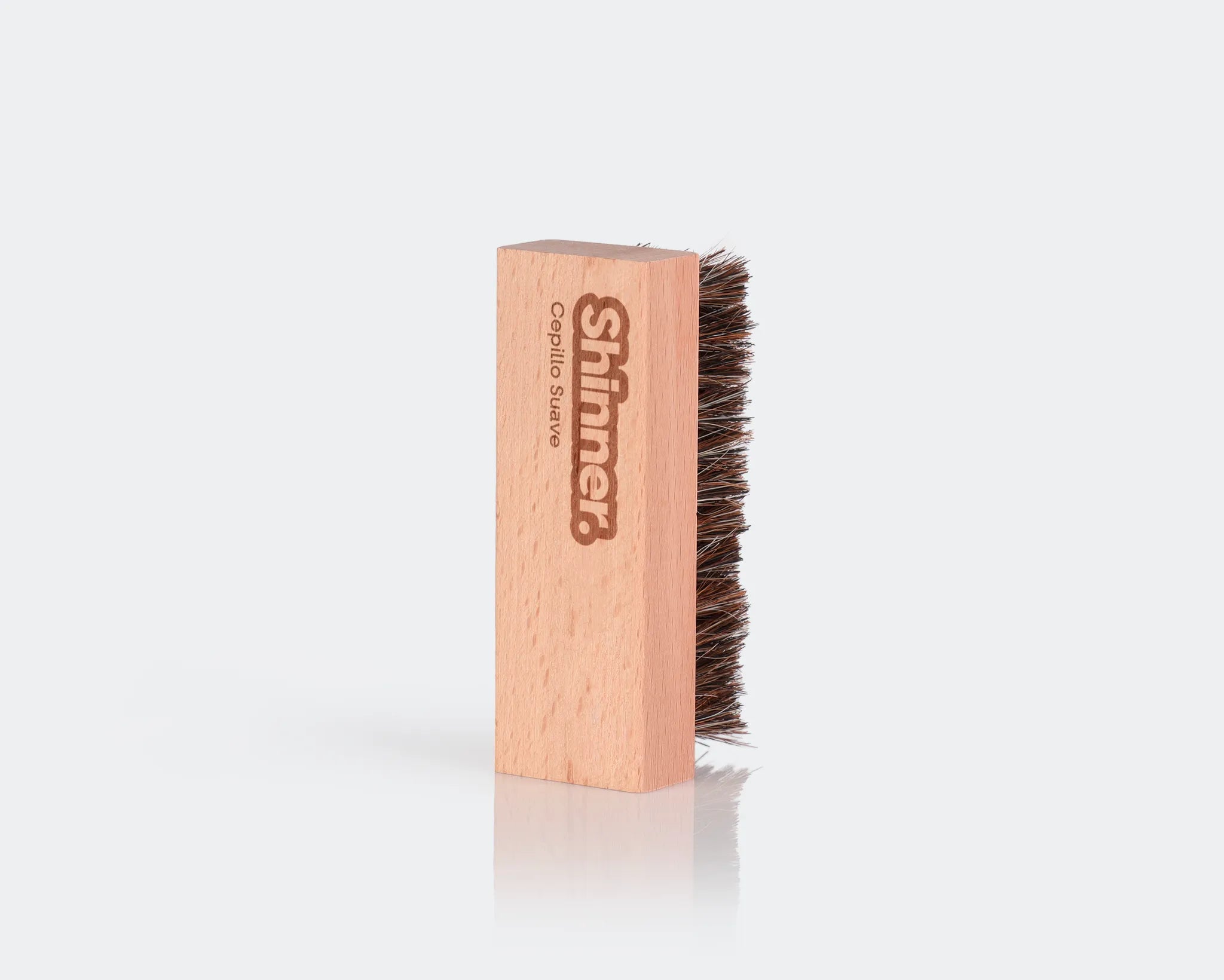 Cepillo cerda suave para limpieza de calzado Shinner