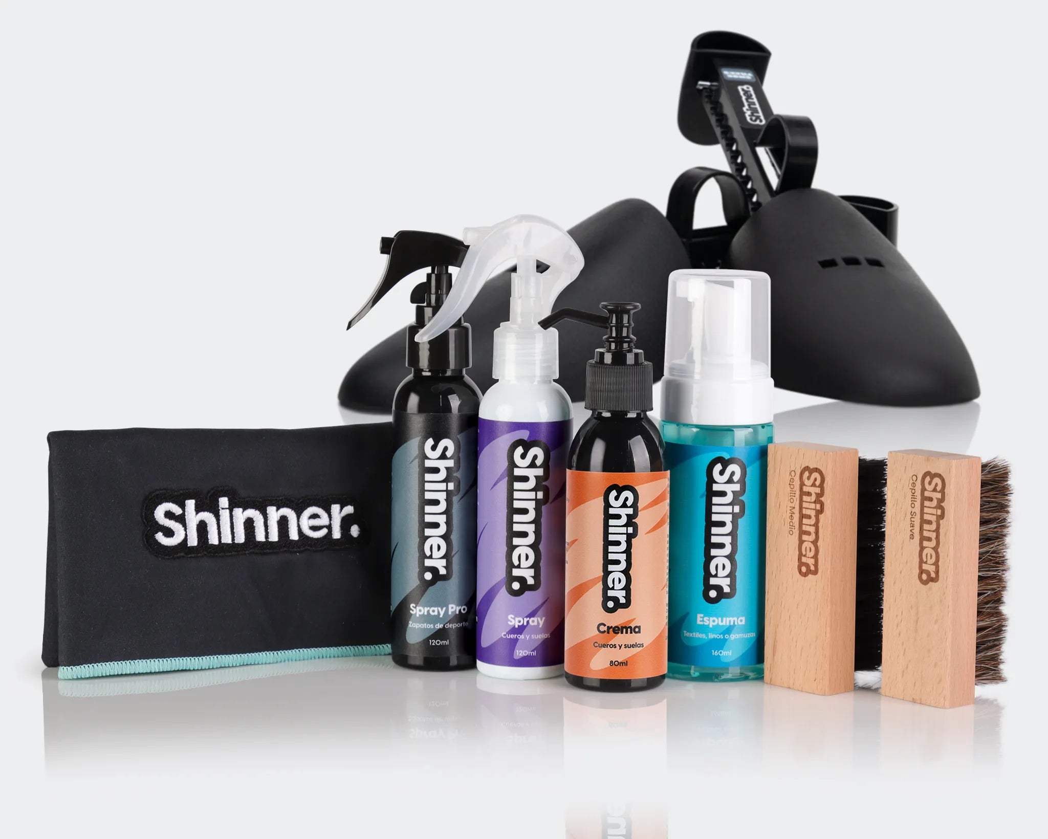 Kit Large para limpieza de calzado Shinner