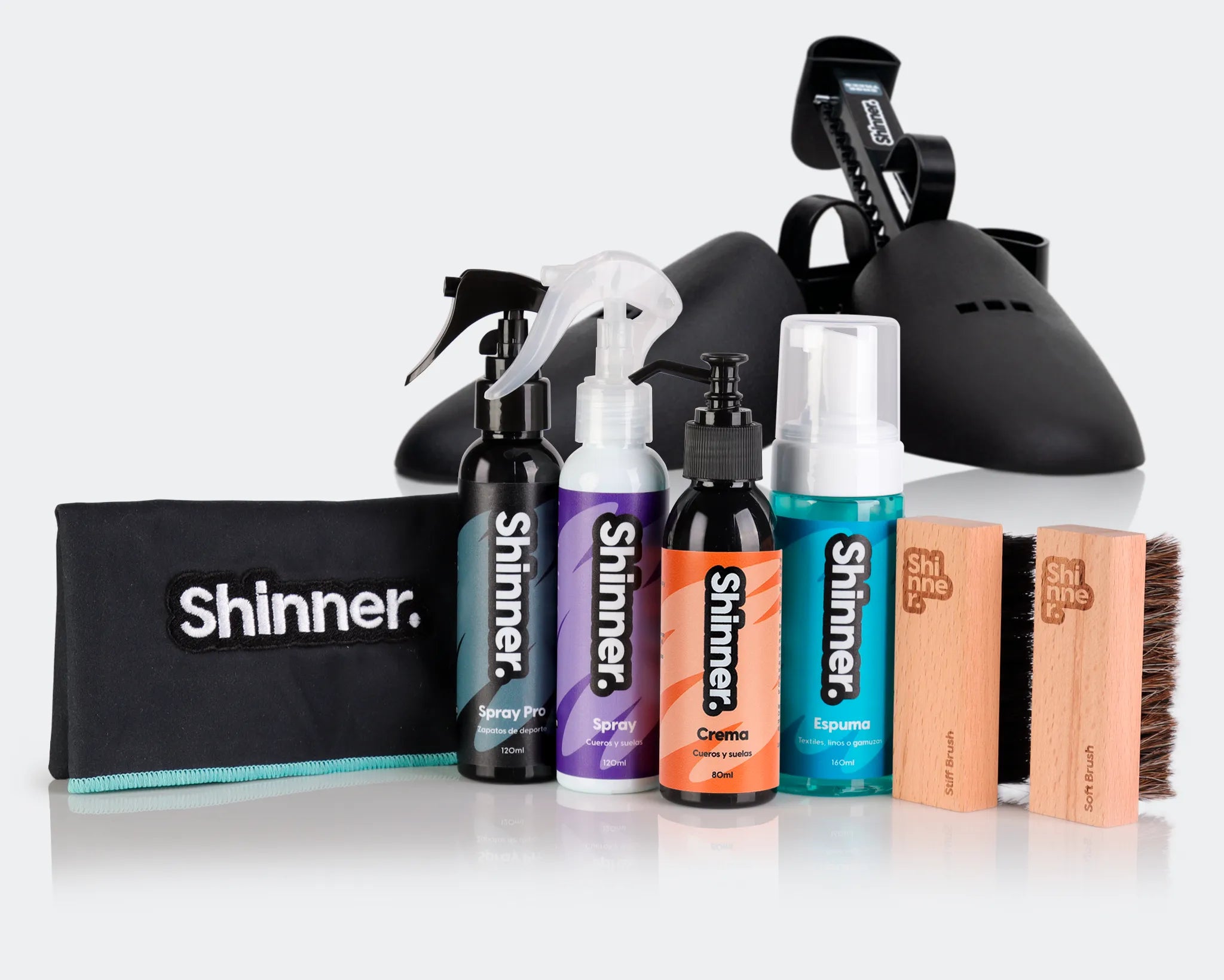 Kit Large para limpieza de calzado Shinner