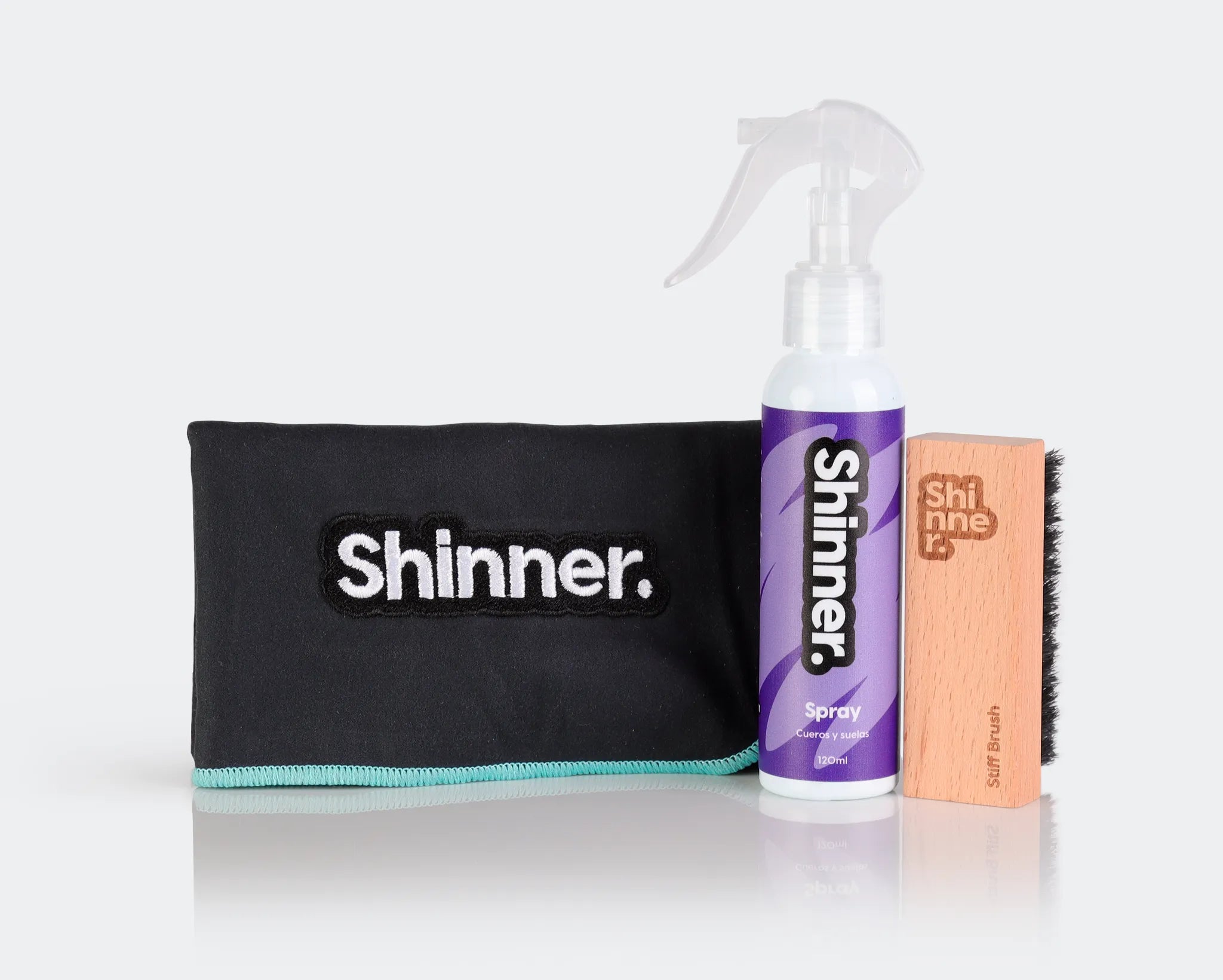 Spray para limpieza de calzado Shinner