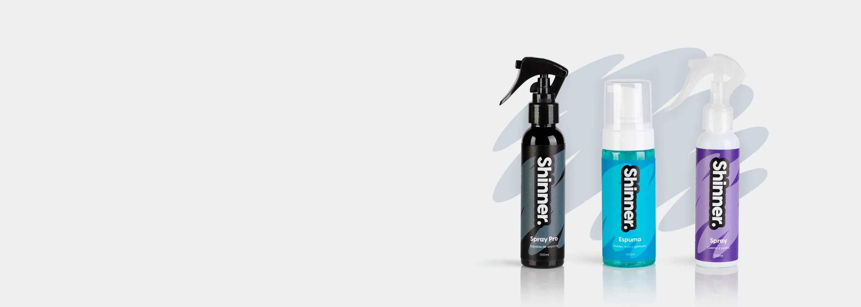 Línea de limpieza para limpieza de calzado Shinner.