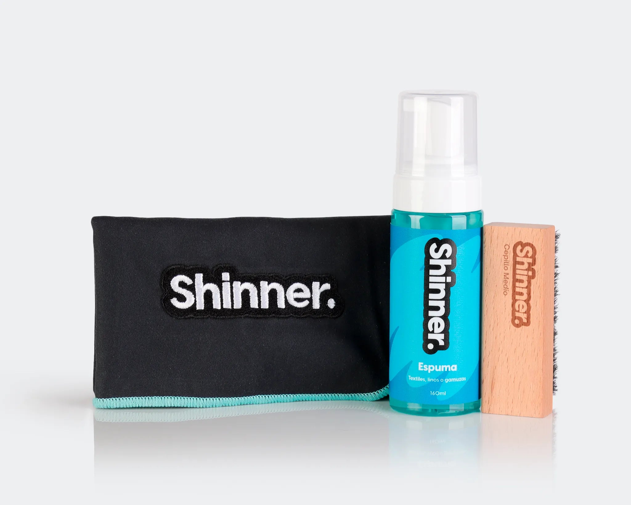 Kit Espuma para limpieza de calzado Shinner
