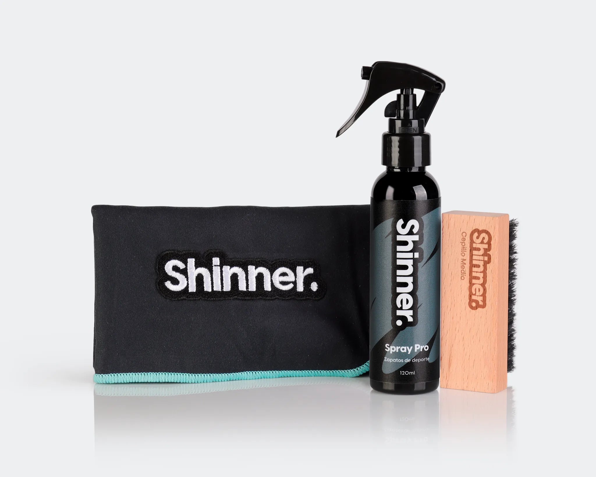 Kit Spray para limpieza de calzado Shinner