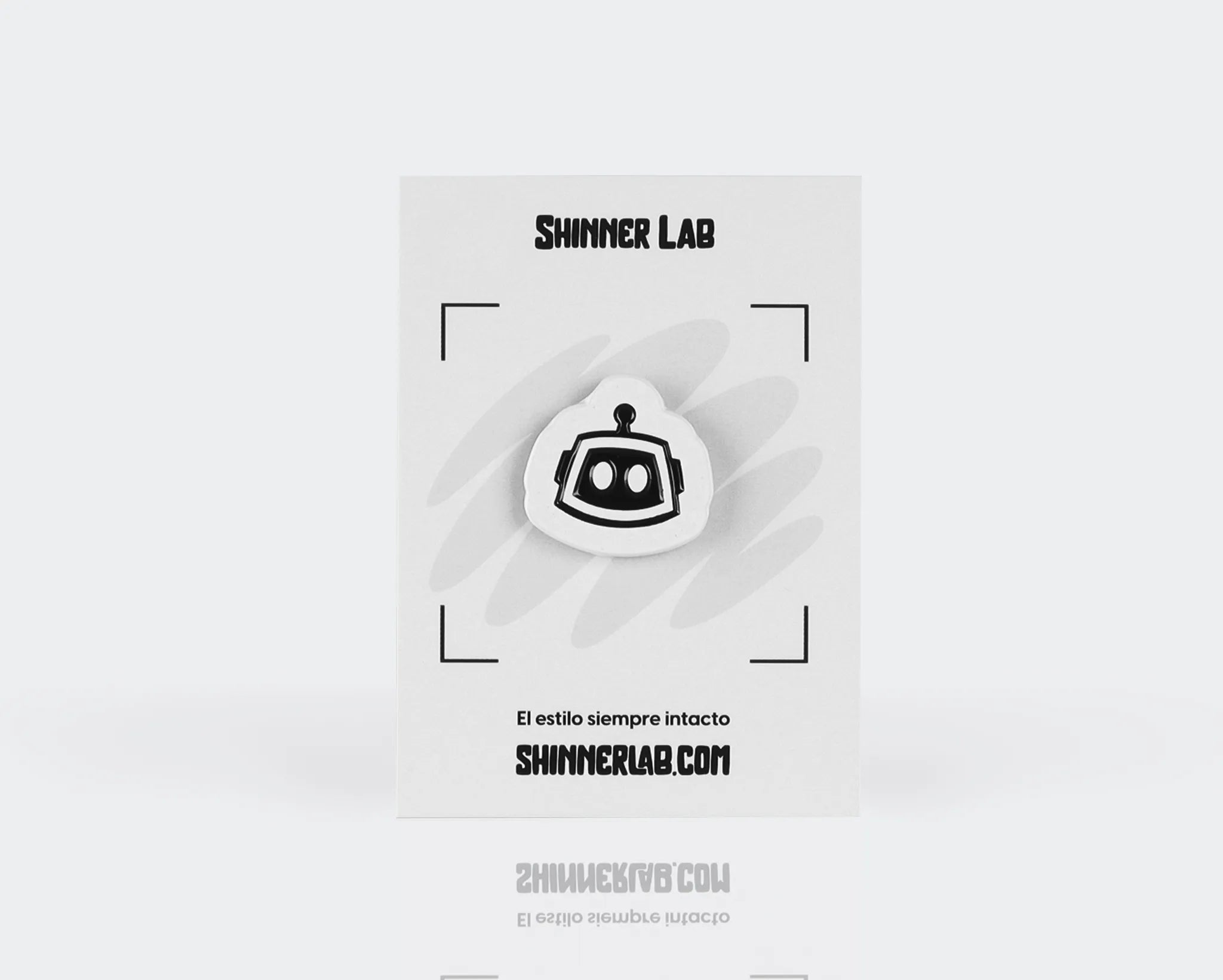 Pin Shinner Robot Blanco